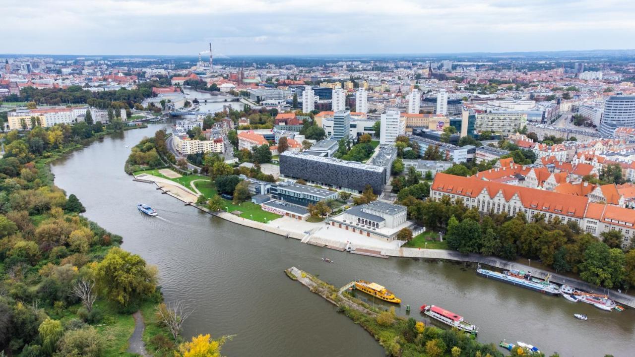 Komfortowy Apartament Z Parkingiem Wrocław Buitenkant foto